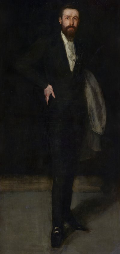 Arrangement en noir: Portrait de F. R. Leyland, 1870-1873 - James Abbott McNeill Whistler