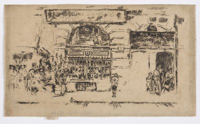 Atelier de Bijouterie, vers 1892-93 - James Abbott McNeill Whistler