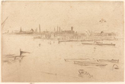 Battersea : Aube, 1875 - James Abbott McNeill Whistler
