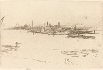 Battersea: Aube - James Abbott McNeill Whistler