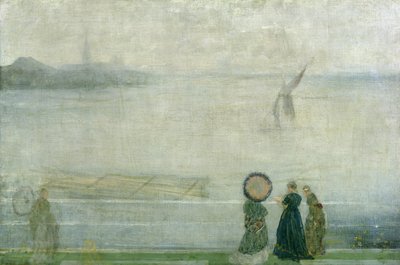 Battersea Reach depuis Lindsey Houses, vers 1864-71 - James Abbott McNeill Whistler
