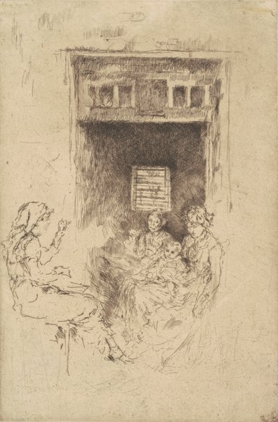 Enfileurs de Perles, 1880 - James Abbott McNeill Whistler
