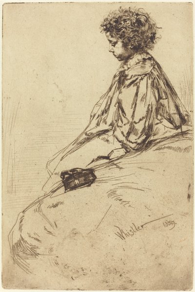 Bibi Lalouette - James Abbott McNeill Whistler