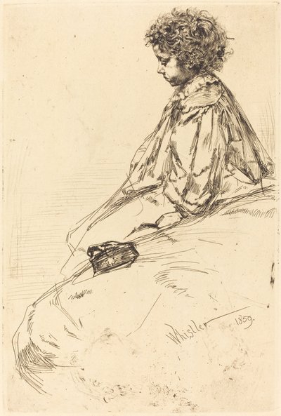 Bibi Lalouette - James Abbott McNeill Whistler