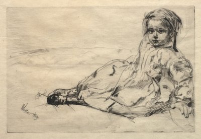 Bibi Valentin, 1859 - James Abbott McNeill Whistler