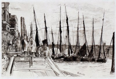 Billingsgate - James Abbott McNeill Whistler