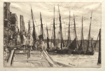 Billingsgate, 1859 - James Abbott McNeill Whistler