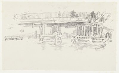 Pont sur la Tamise - James Abbott McNeill Whistler
