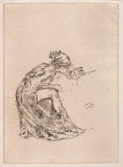 Camée, n° 1 Mère et Enfant, vers 1890-1893 - James Abbott McNeill Whistler
