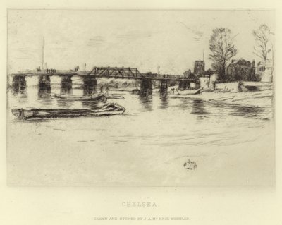 Chelsea - James Abbott McNeill Whistler