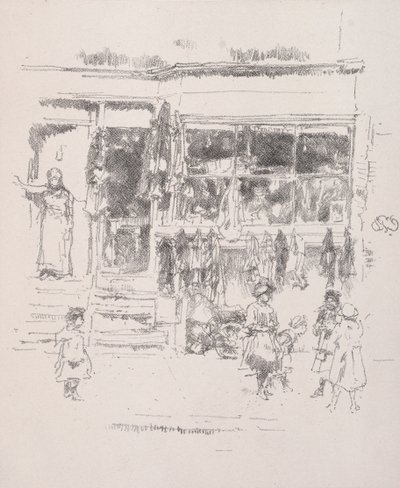 Chelsea Rags, 1888 - James Abbott McNeill Whistler