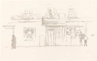 Boutiques de Chelsea, 1888 - James Abbott McNeill Whistler