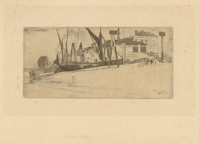 Quai de Chelsea - James Abbott McNeill Whistler