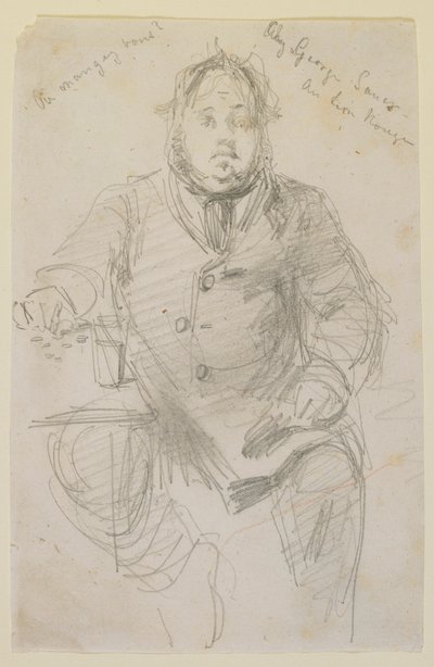 Chez George Sauer au Lion Rouge, 1858 - James Abbott McNeill Whistler