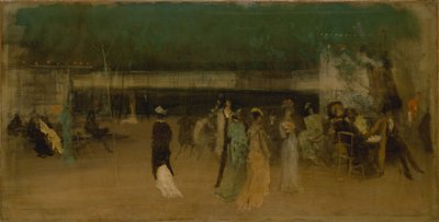 Jardins de Cremorne, n° 2, vers 1870-80 - James Abbott McNeill Whistler