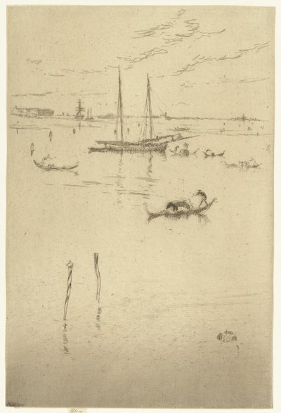 La petite lagune - James Abbott McNeill Whistler