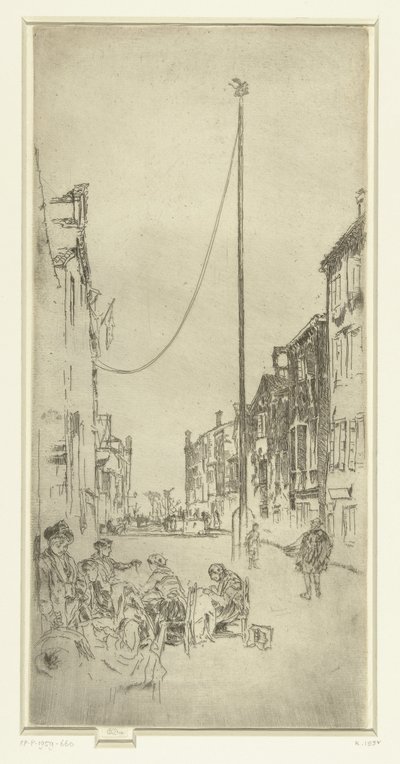 Le Mât - James Abbott McNeill Whistler