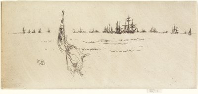 Baisser le drapeau, 1887 - James Abbott McNeill Whistler