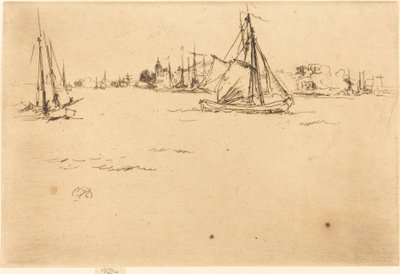 Dordrecht, 1884 - James Abbott McNeill Whistler