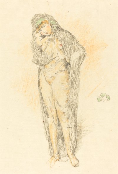 Figure drapée, debout, 1891 - James Abbott McNeill Whistler