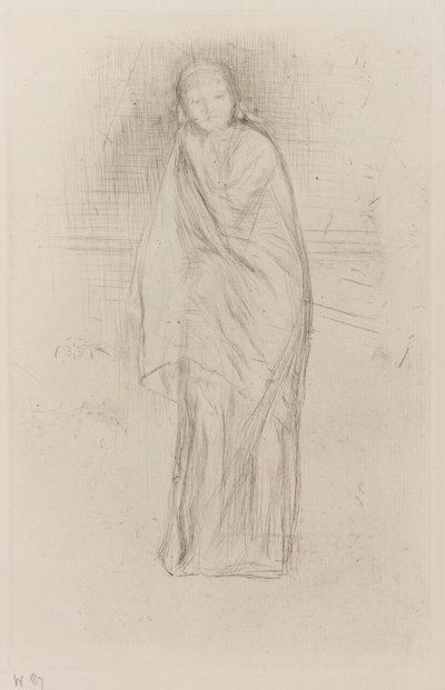 Modèle drapé - James Abbott McNeill Whistler