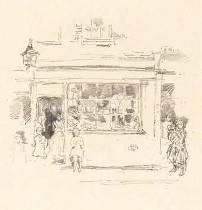 Drury Lane Rags - James Abbott McNeill Whistler
