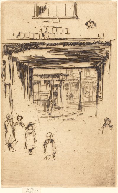 Drury Lane, vers 1880-1881 - James Abbott McNeill Whistler