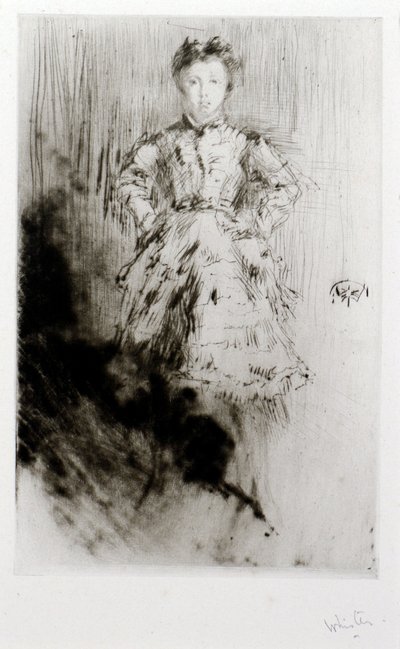 Elinor Leyland - James Abbott McNeill Whistler