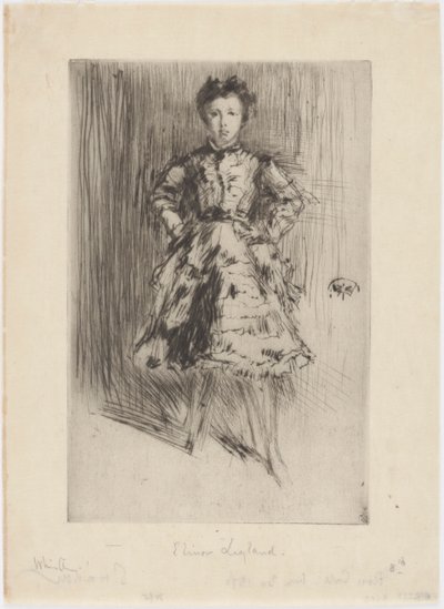 Elinor Leyland, 1873 - James Abbott McNeill Whistler