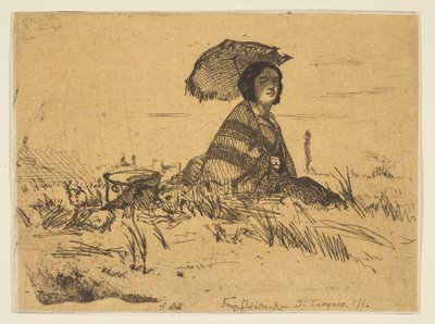 En plein soleil, 1858 - James Abbott McNeill Whistler
