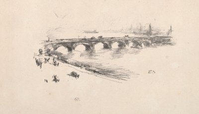 Soir, Little Waterloo Bridge, 1896 - James Abbott McNeill Whistler