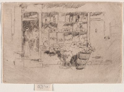 Boutique de fruits - James Abbott McNeill Whistler