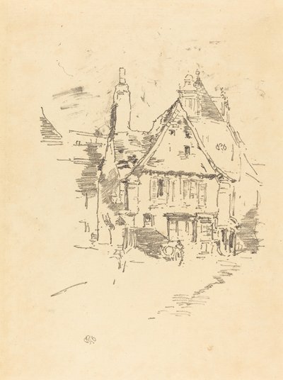 Toits à pignon, 1893 - James Abbott McNeill Whistler