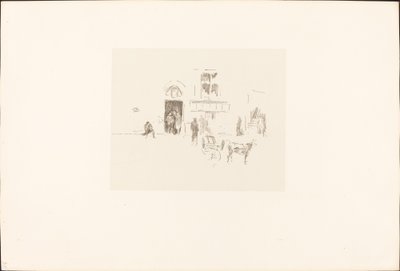 Porte de scène du Gaiety, 1879-1887 - James Abbott McNeill Whistler