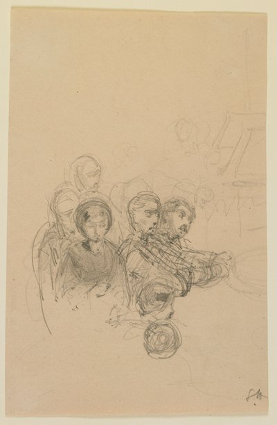 Joueurs, 1858 - James Abbott McNeill Whistler