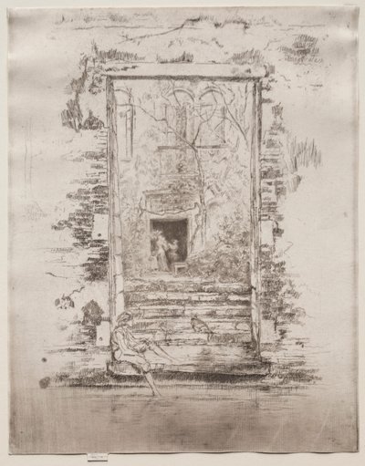 Jardin, 1886 - James Abbott McNeill Whistler