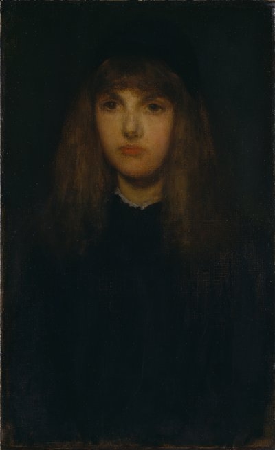 Fille en noir (Tom boudeur) - James Abbott McNeill Whistler