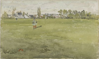 Vert et argent : Beaulieu, Touraine - James Abbott McNeill Whistler
