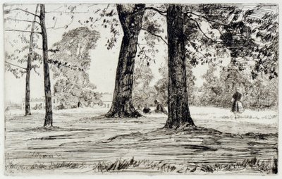Parc de Greenwich - James Abbott McNeill Whistler