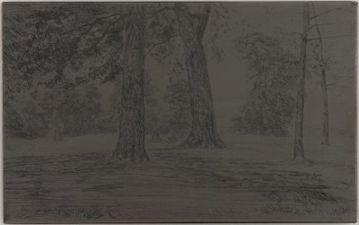 Parc de Greenwich, 1859 - James Abbott McNeill Whistler