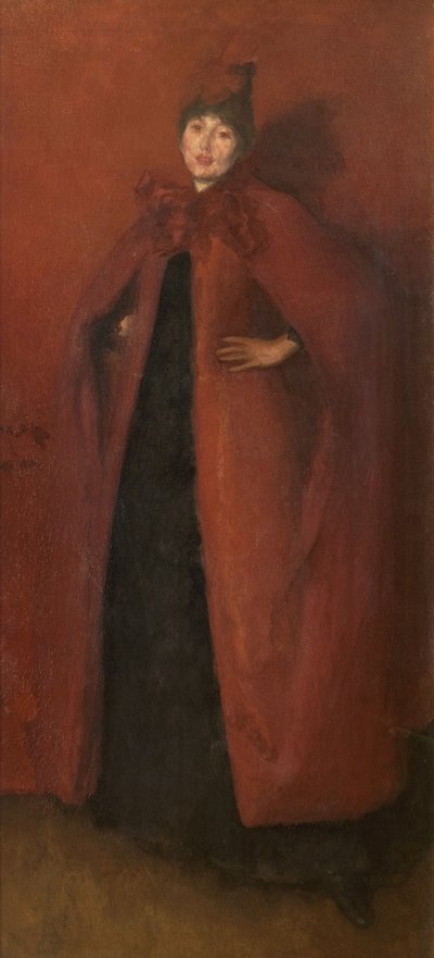 Harmonie en rouge : Lampe, 1884-86 - James Abbott McNeill Whistler