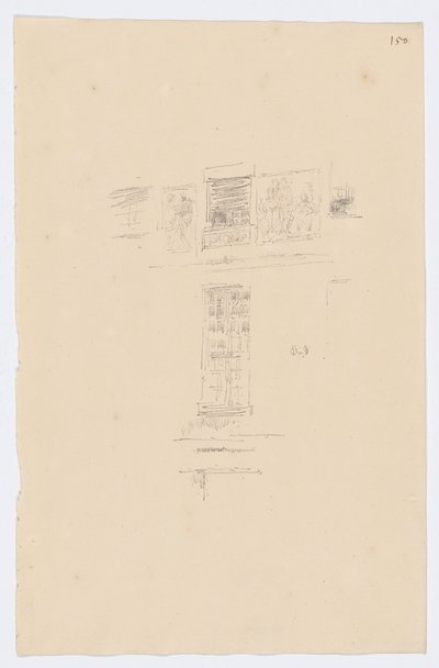 Hôtel Colbert, Fenêtres - James Abbott McNeill Whistler