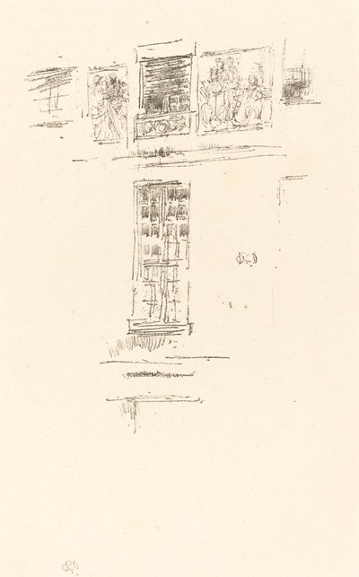 Hôtel Colbert, fenêtres, 1891 - James Abbott McNeill Whistler