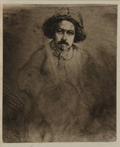J. Becquet, sculpteur, 1859 - James Abbott McNeill Whistler