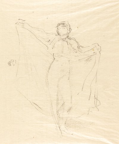 La Danseuse : Une étude du nu, vers 1891 - James Abbott McNeill Whistler