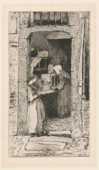 La marchande de moutarde - James Abbott McNeill Whistler