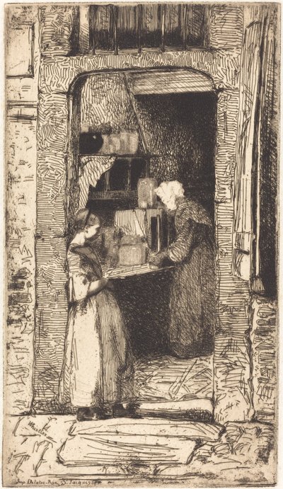 La Marchande de Moutarde, 1858 - James Abbott McNeill Whistler