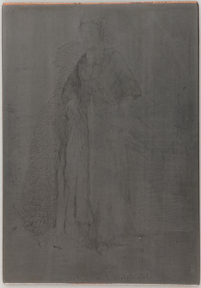 La Mère Gérard. Une des Douze Eaux-fortes d