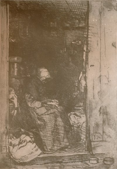 La Vieille Aux Loques - James Abbott McNeill Whistler