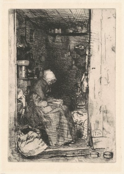La Vieille aux Loques, 1858 - James Abbott McNeill Whistler